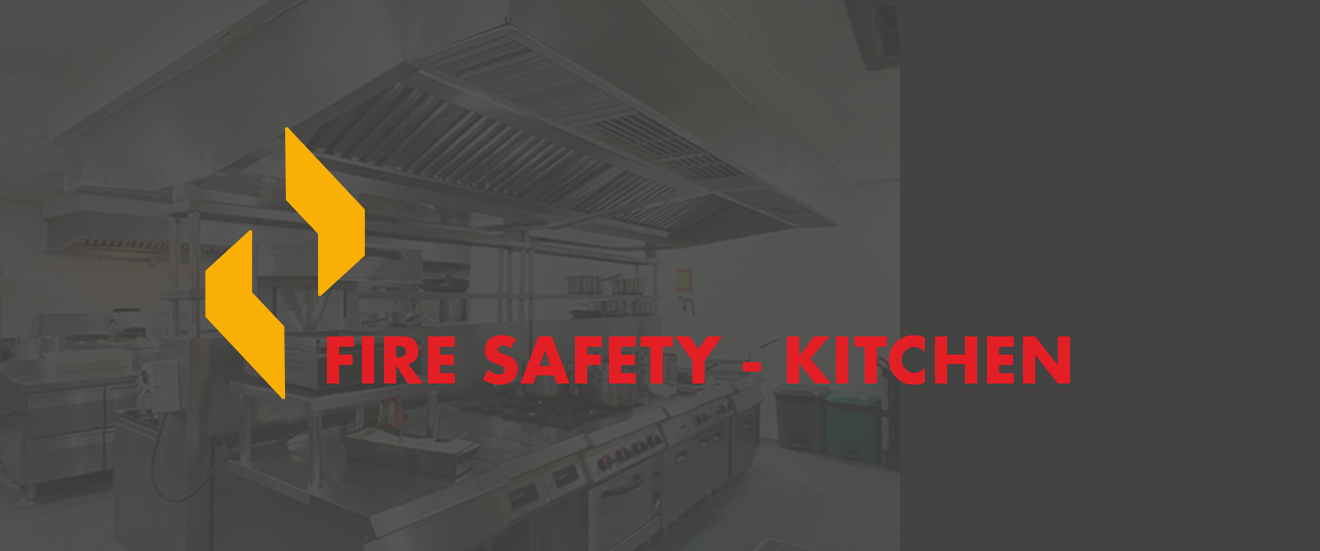 Fire safety planning for commercial kitchens and liquor stores including fire doors, extinguishers and gas shut-off systems