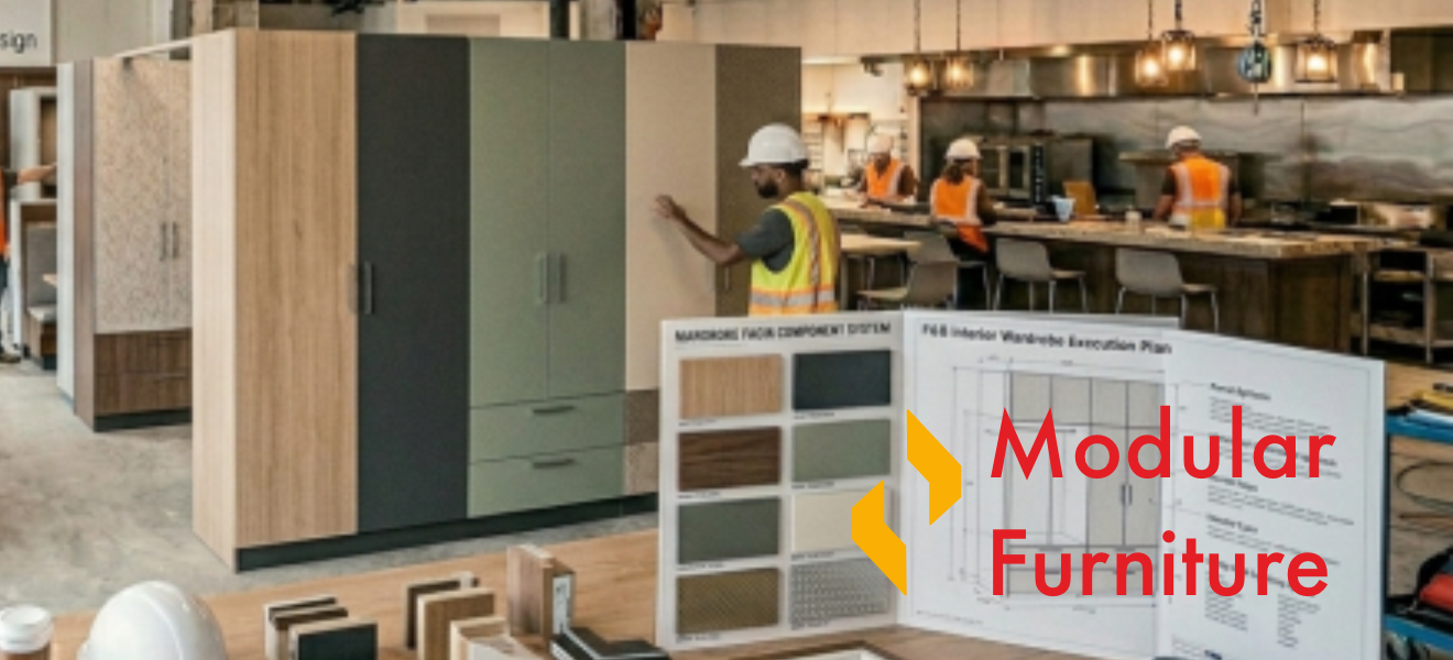 Modular furniture for home and office spaces