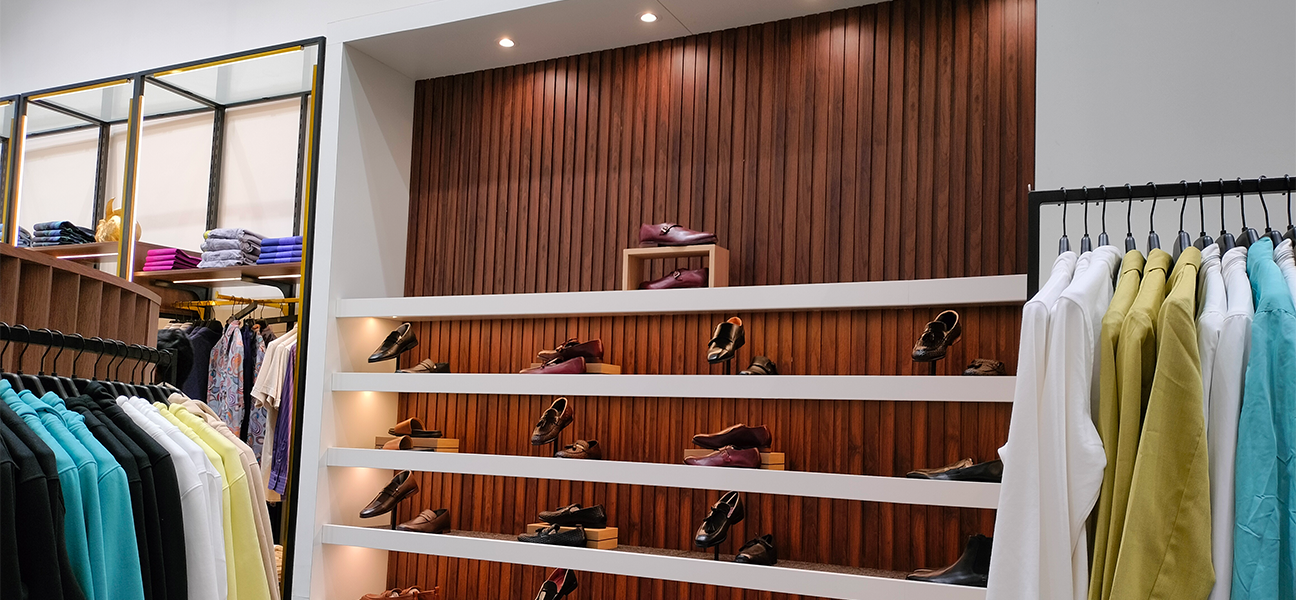 Rare Rabbit Connaught Place retail store interior execution by Next BC