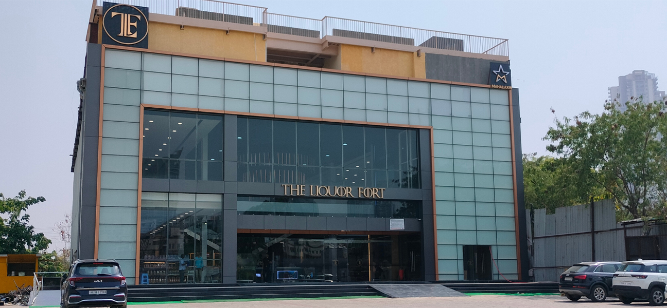 The Liquor Fort Maidawas Gurgaon liquor store interior view 2